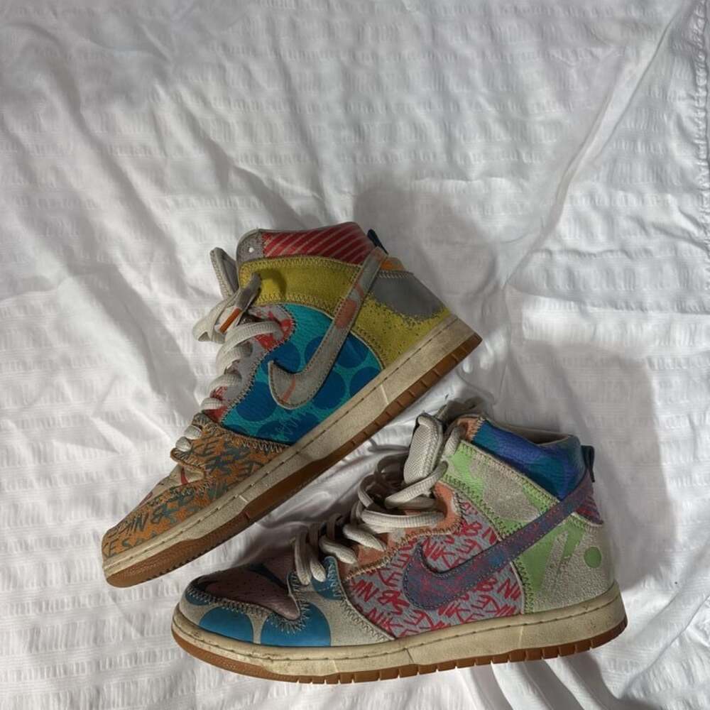 Nike SB Dunk High Thomas Campbell What The